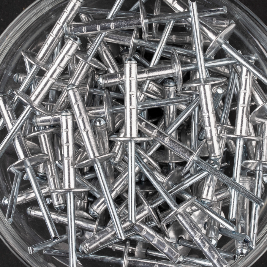200 rivets multi-serrage à aluminium/acier à tête extra large à Ø4,8x24,8mm - SCELL-IT - UX4825