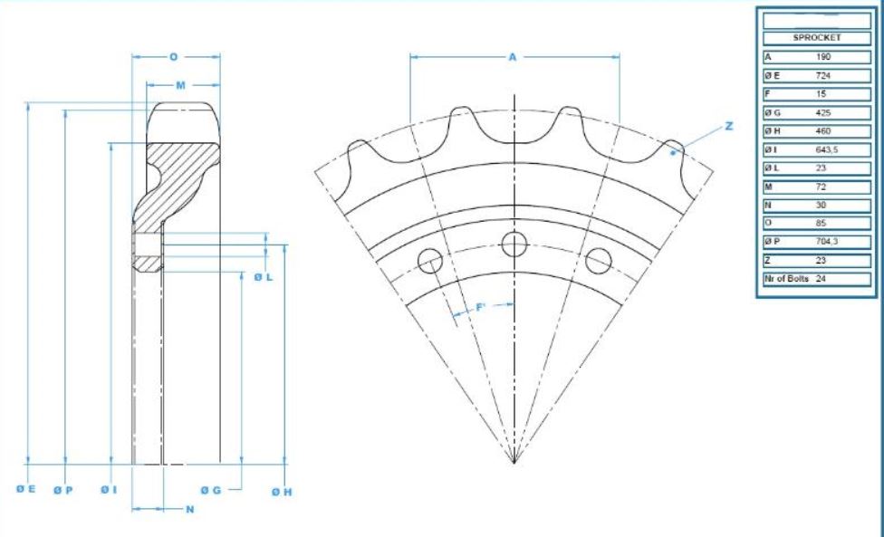 BARBOTIN  23 DENTS 142809 -  AS142809