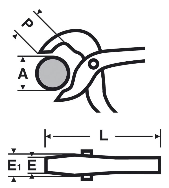 Serre-tube suedois 90° 1.1/2'' VIRAX - 010012