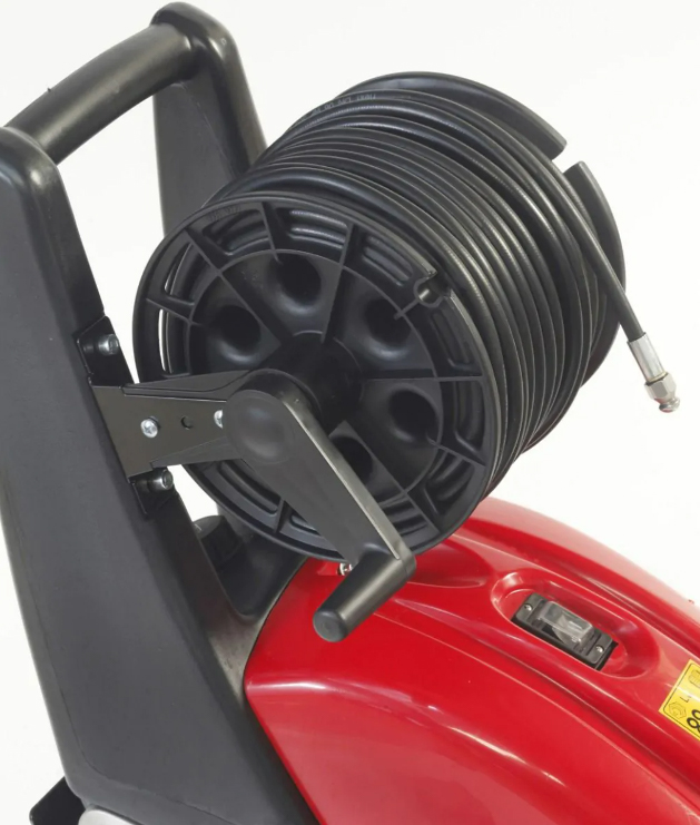Hydrocureuse électrique 150bars VIRAX, pour canalisation D50-150, flexibles 10 et 15m, moteur 3,3kW - 293280