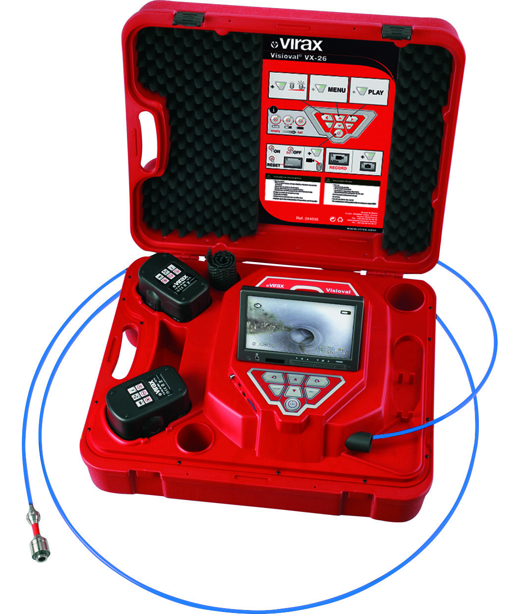 Tête de caméra détachable VISIOVAL 40mm vx-switch VIRAX 294053