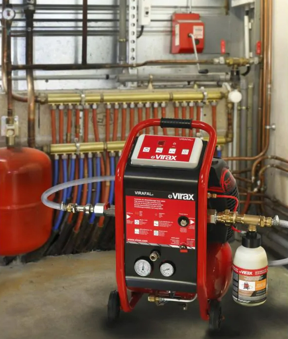 Virafal centrale de désembouage haut débit VIRAX avec injecteur et réducteur 295053