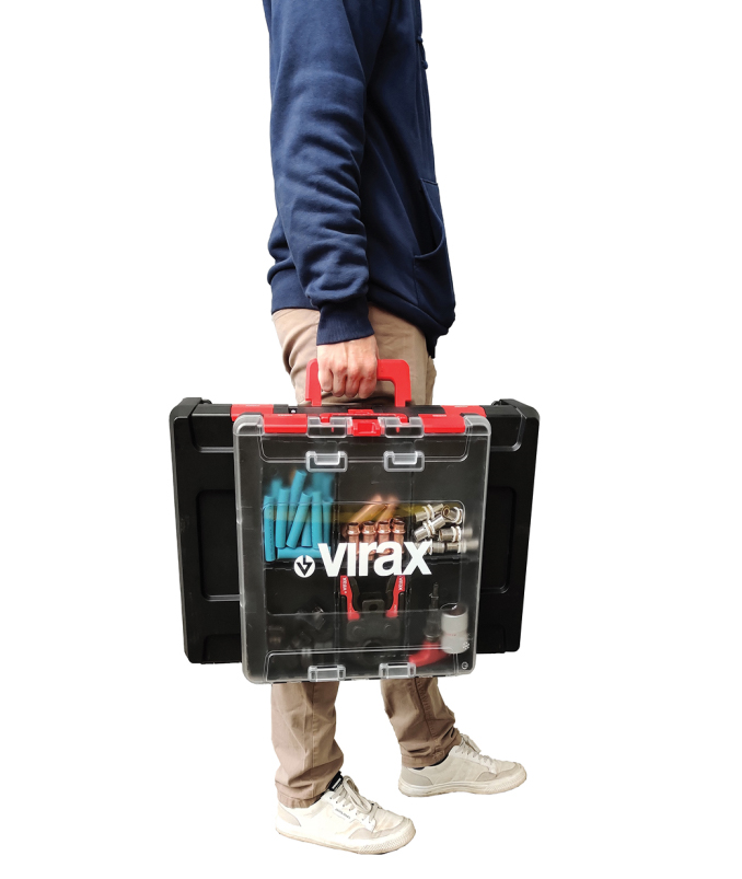 Mallette de rangement Virabox avec 6 compartiments VIRAX - 888878