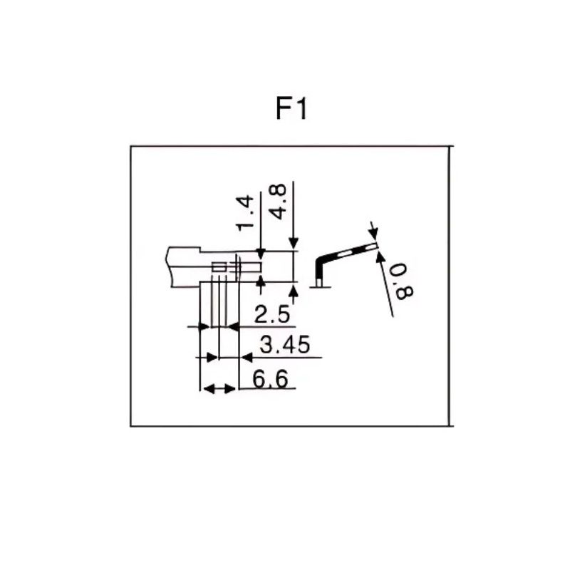 Batterie plomb rechargeable 12V 1,3Ah avec connexions Faston F1 - VELAMP - 23723