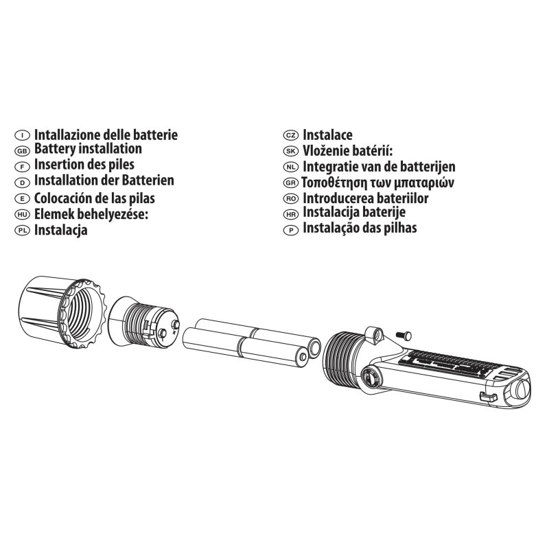 Lampe torche ATEX 1W LED 60 lumens IP67- VELAMP - FATEX01
