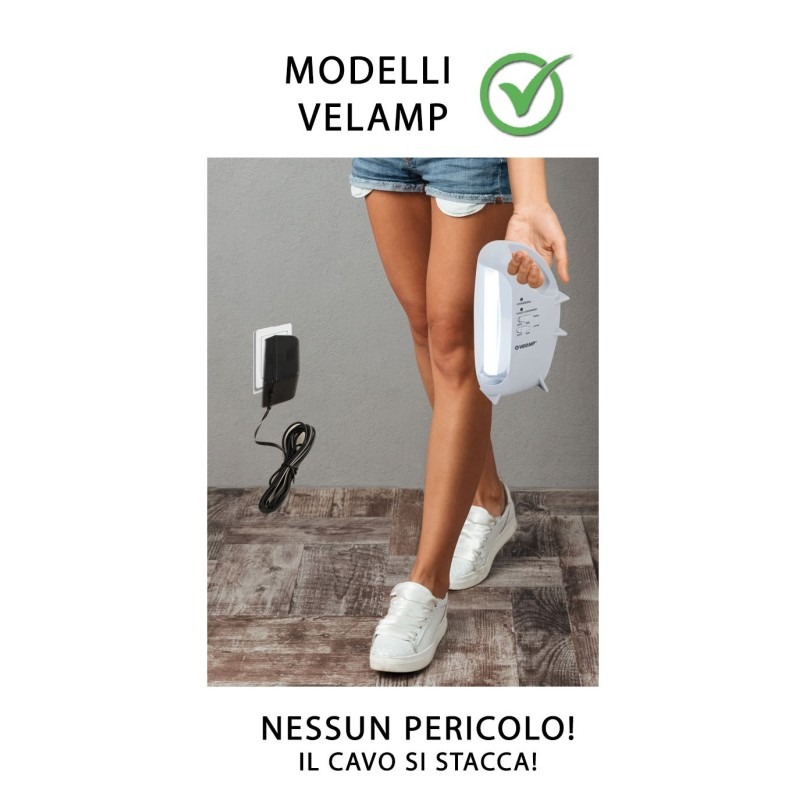 Ovidea lanterne led smd rechargeable anti blackout  - VELAMP - IR160EVO