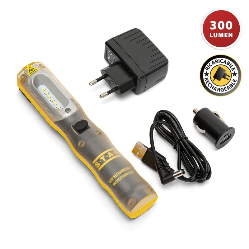 Super hornet phare led rechargeable 5W avec led crown  - VELAMP - IR558