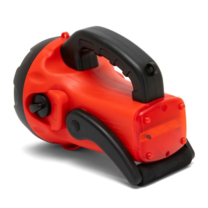Churchill phare portable rechargeable 10W avec clignotant rouge  - VELAMP - IR561