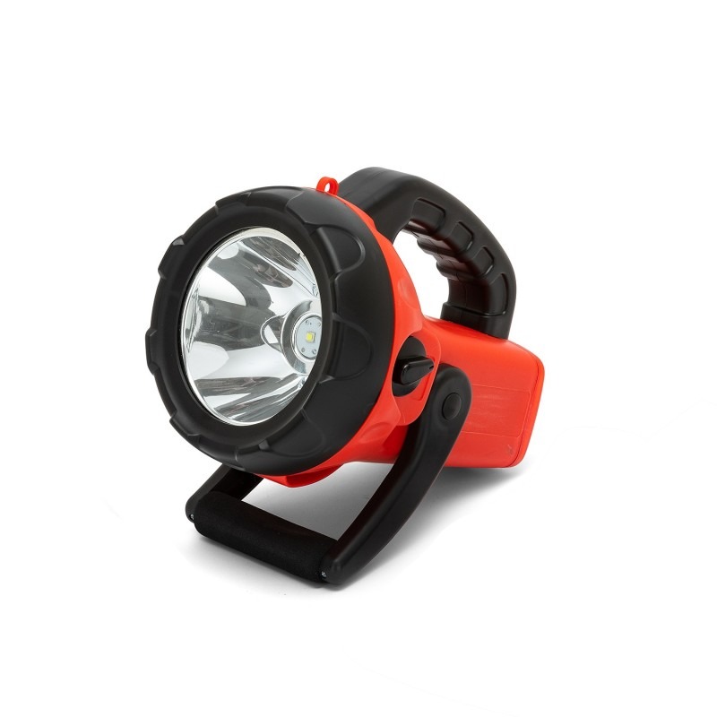 Churchill phare portable rechargeable 10W avec clignotant rouge  - VELAMP - IR561