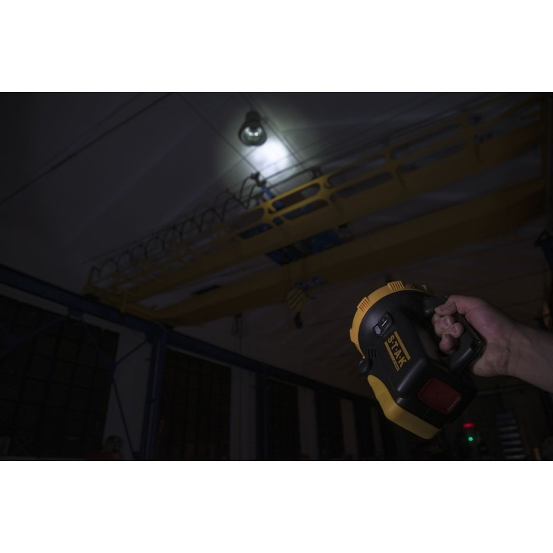 Trainspotting phare professionnel rechargeable stak 20W led  - VELAMP - R920