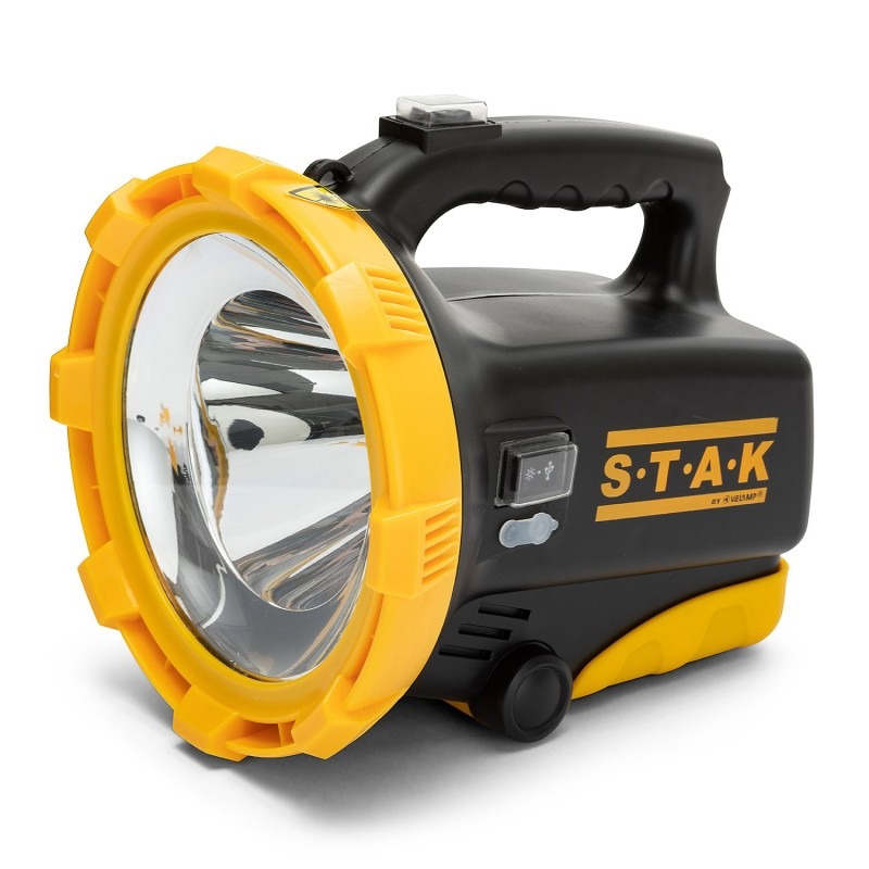 Trainspotting phare professionnel rechargeable stak 20W led  - VELAMP - R920
