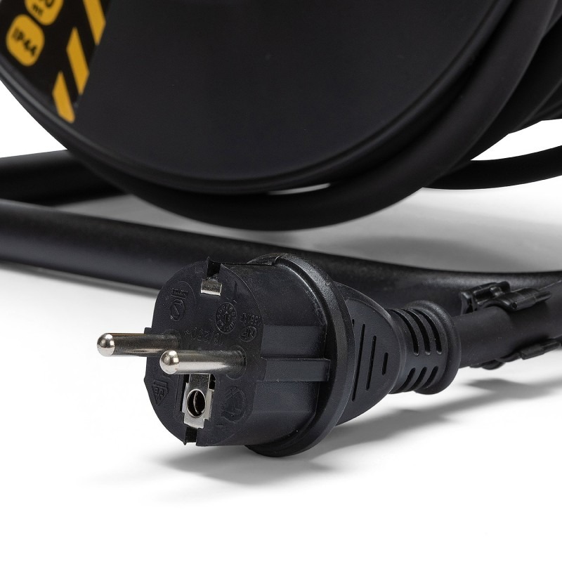 Enrouleur pro 4 prises H07RN-F3G2.5 40m IP44  - VELAMP - REELART-FR-40