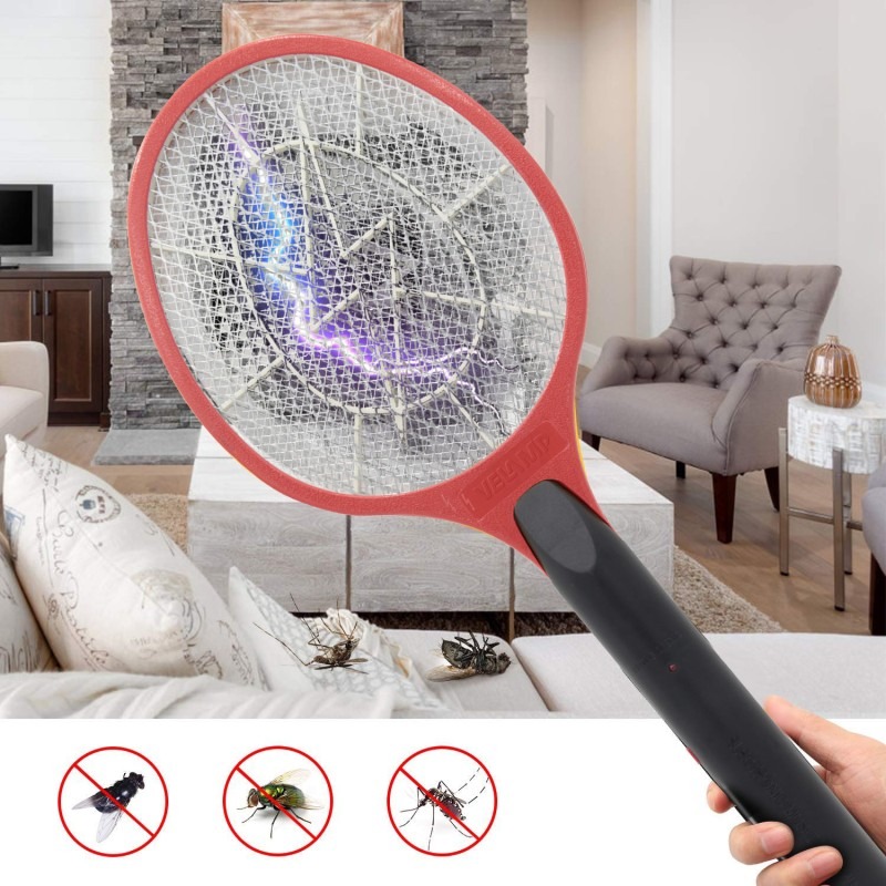SMASH Raquette anti-moustiques électrique - VELAMP - REPEL02BOX