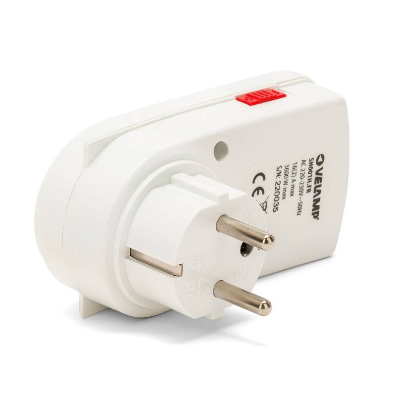 Programmateur journalier 24 heures à segments - VELAMP - SH001H.FR