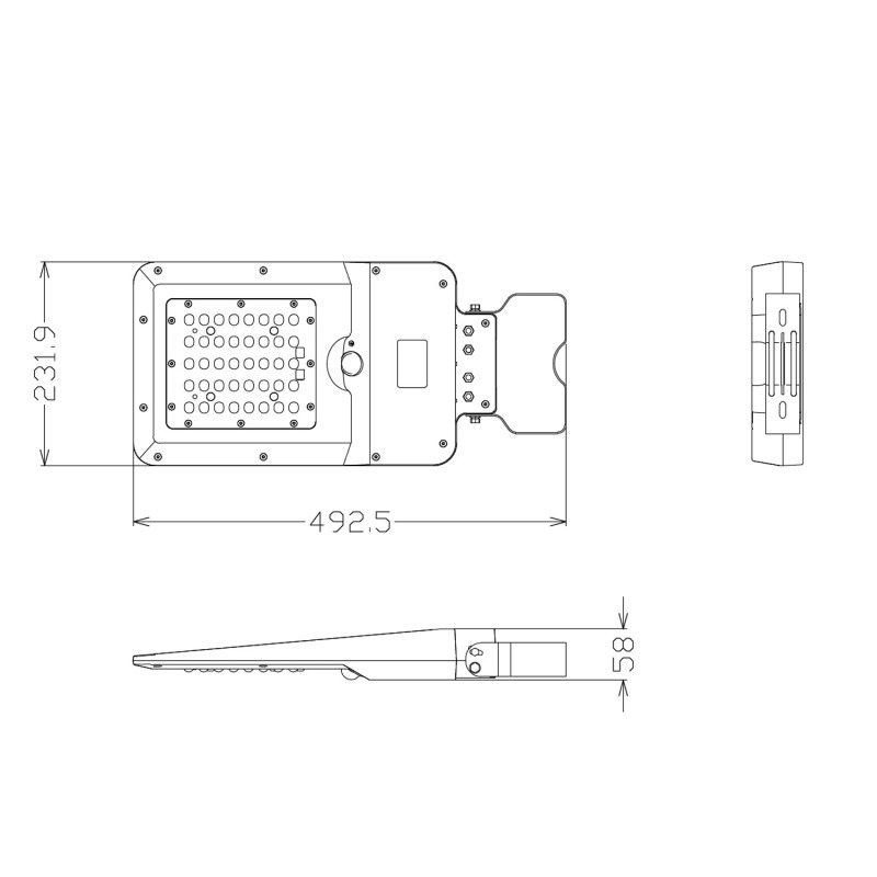 CRUISER M Réverbère LED solaire 3000 lm avec détecteur de mouvement - VELAMP - SL374