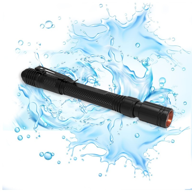 SPECTRE Lampe torche LED rechargeable 5W 250 lumens avec zoom - VELAMP - ST007