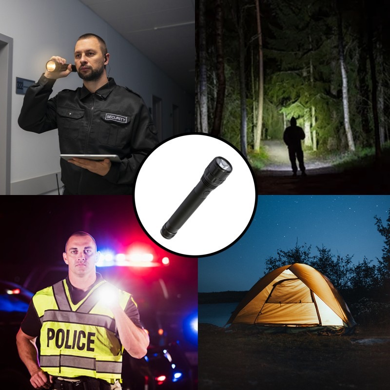 MAMBA Lampe Torche LED Rechargeable 5 000 Lm avec Power Bank - VELAMP - ST144