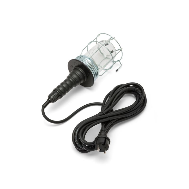 SPUTNIK 2 Lampe baladeuse E27 acier inoxydable câble 5 m IP54 - VELAMP - ST547