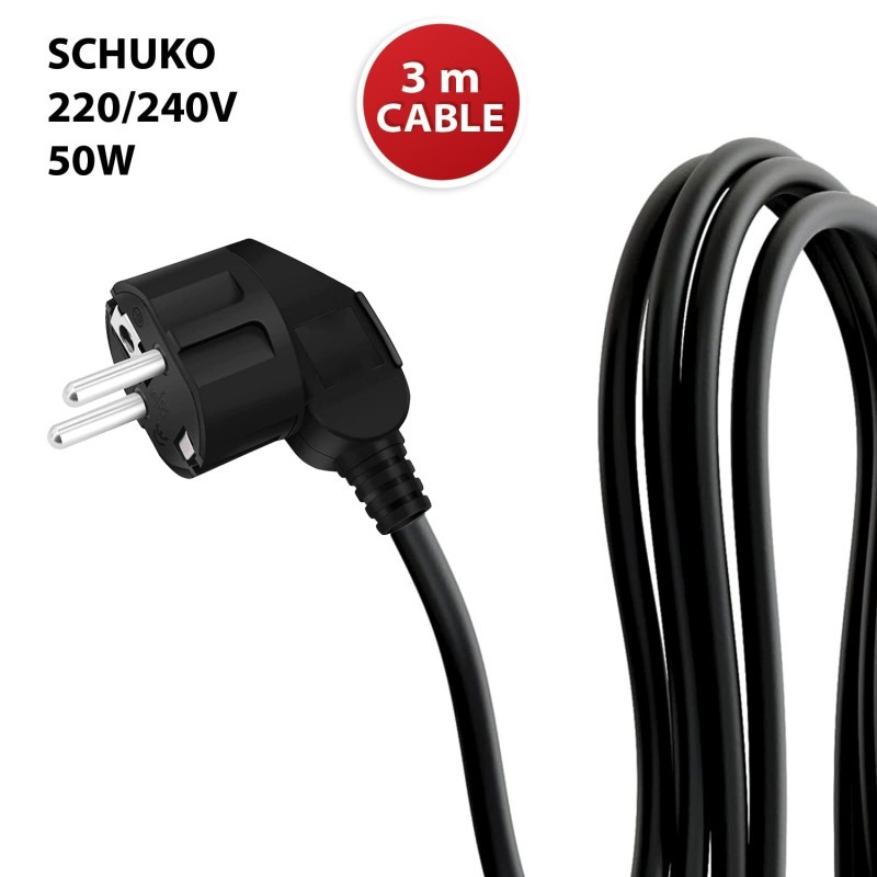 PROJECTEUR LED 2x50W sur trépied avec câble 3 m H05RN-F - VELAMP - ST748NG