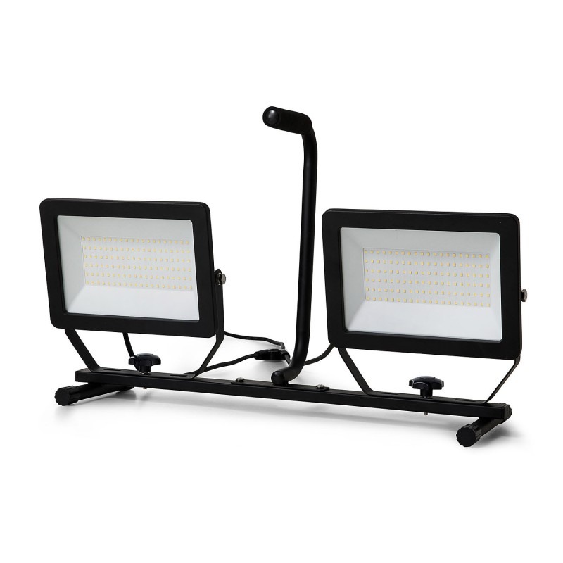 Spot LED sur trépied MINOS 2x100W 17 000 lumens IP65 extérieur - VELAMP - ST755NG