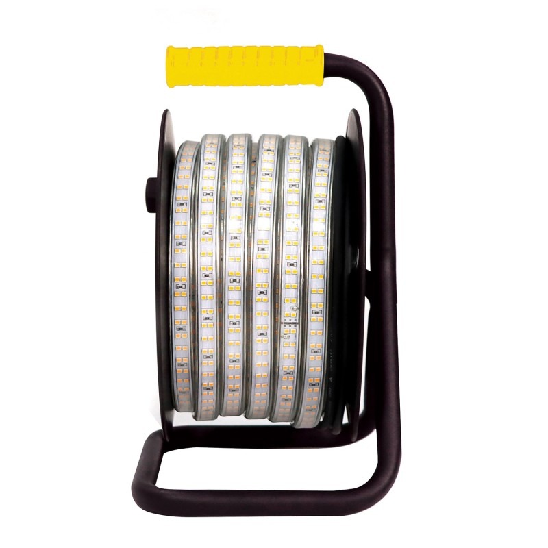 Bandeau LED RIBBON 25 m 32000 lm IP65 avec enrouleur - VELAMP - ST925