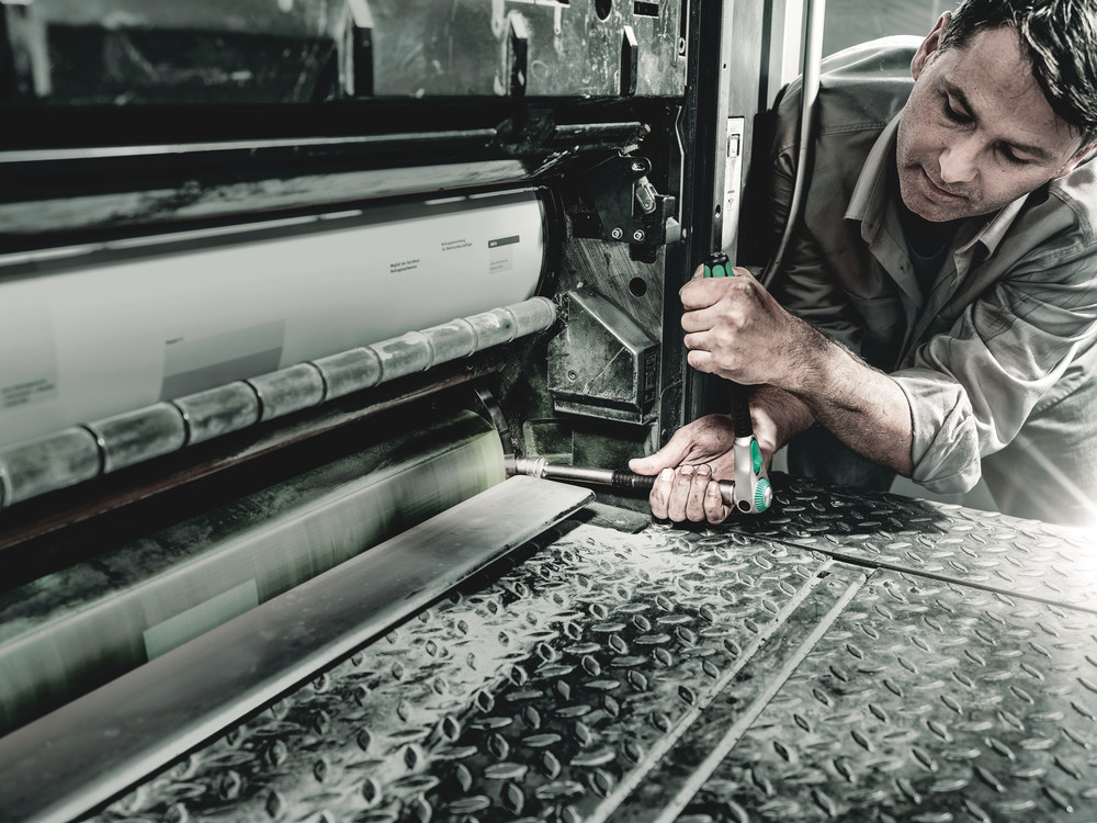 Rallonge « flexible-lock » avec bague de rotation rapide, longue, 3/8