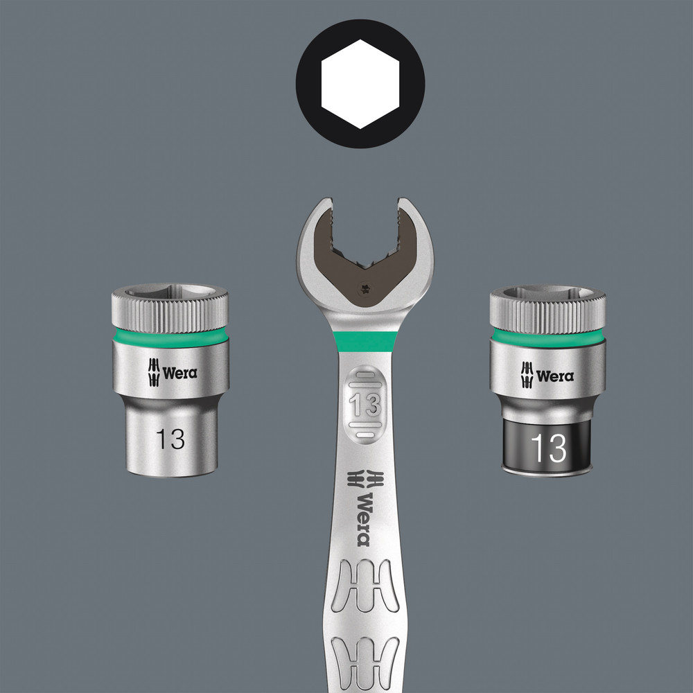 Clés double fourche Joker 6002 Joker 17 + 19 WERA - 05003765001