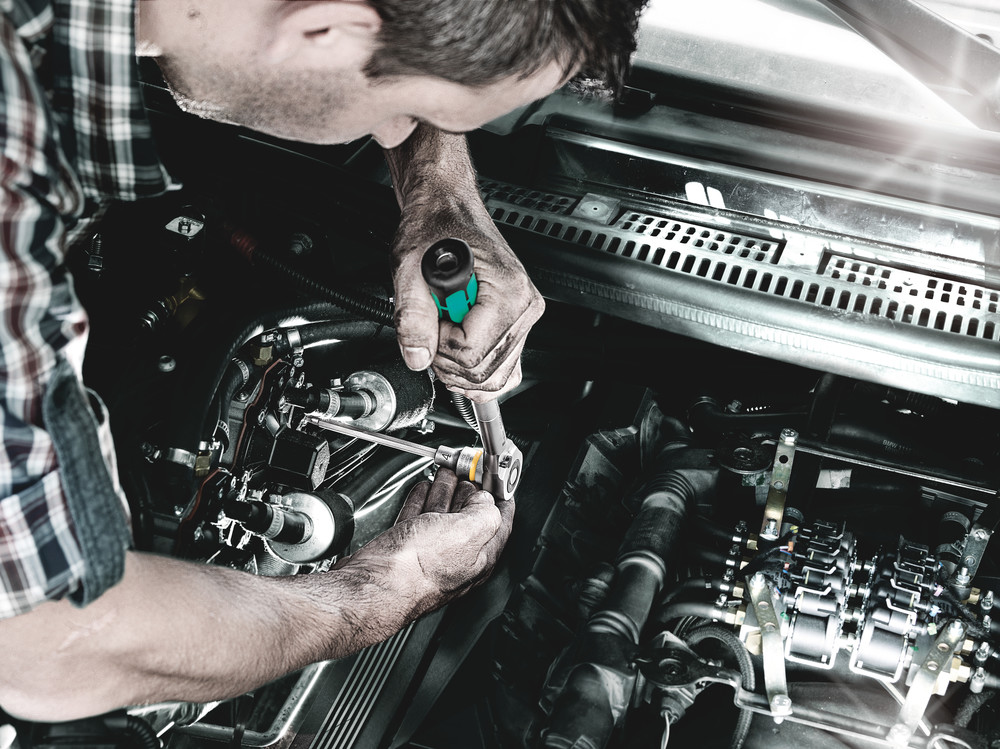 Cliquet Zyklop Hybrid avec levier d'inversion, à carré 1/2