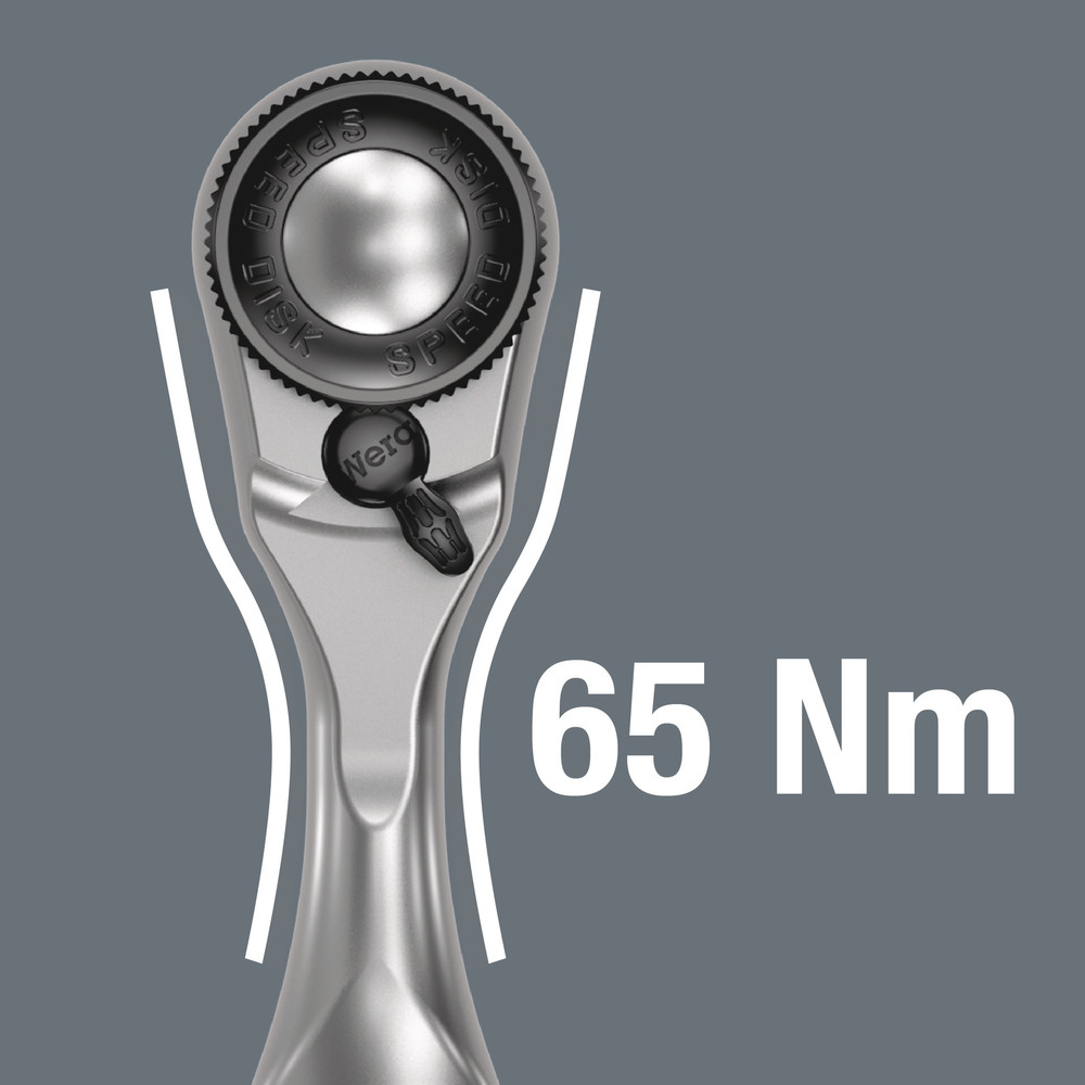 Cliquet Zyklop Mini 3, à carré 1/4