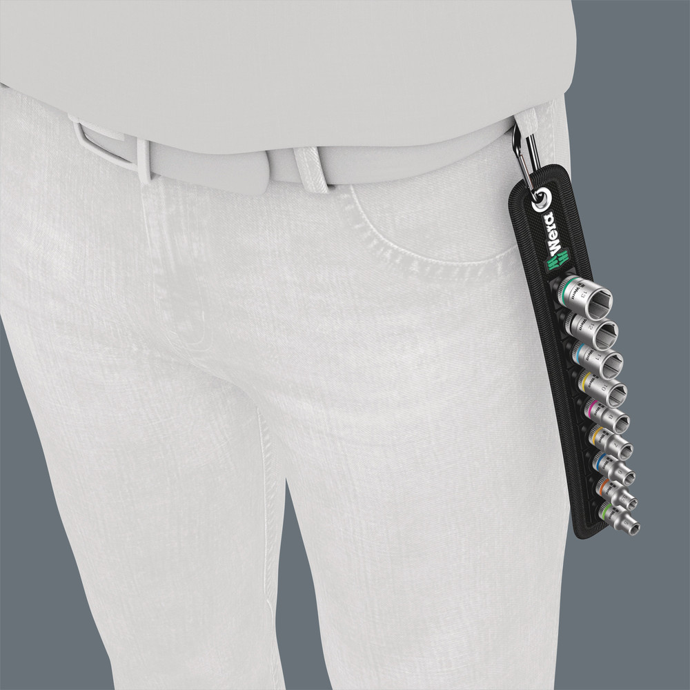 Belt A 4 Jeu de douilles Zyklop 1/4