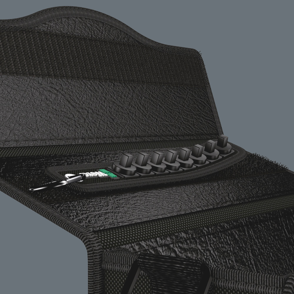 Sangle textile porte-outils, pour 8 outils, sans garniture Belt A 8 outils sans garniture WERA - 05003890001