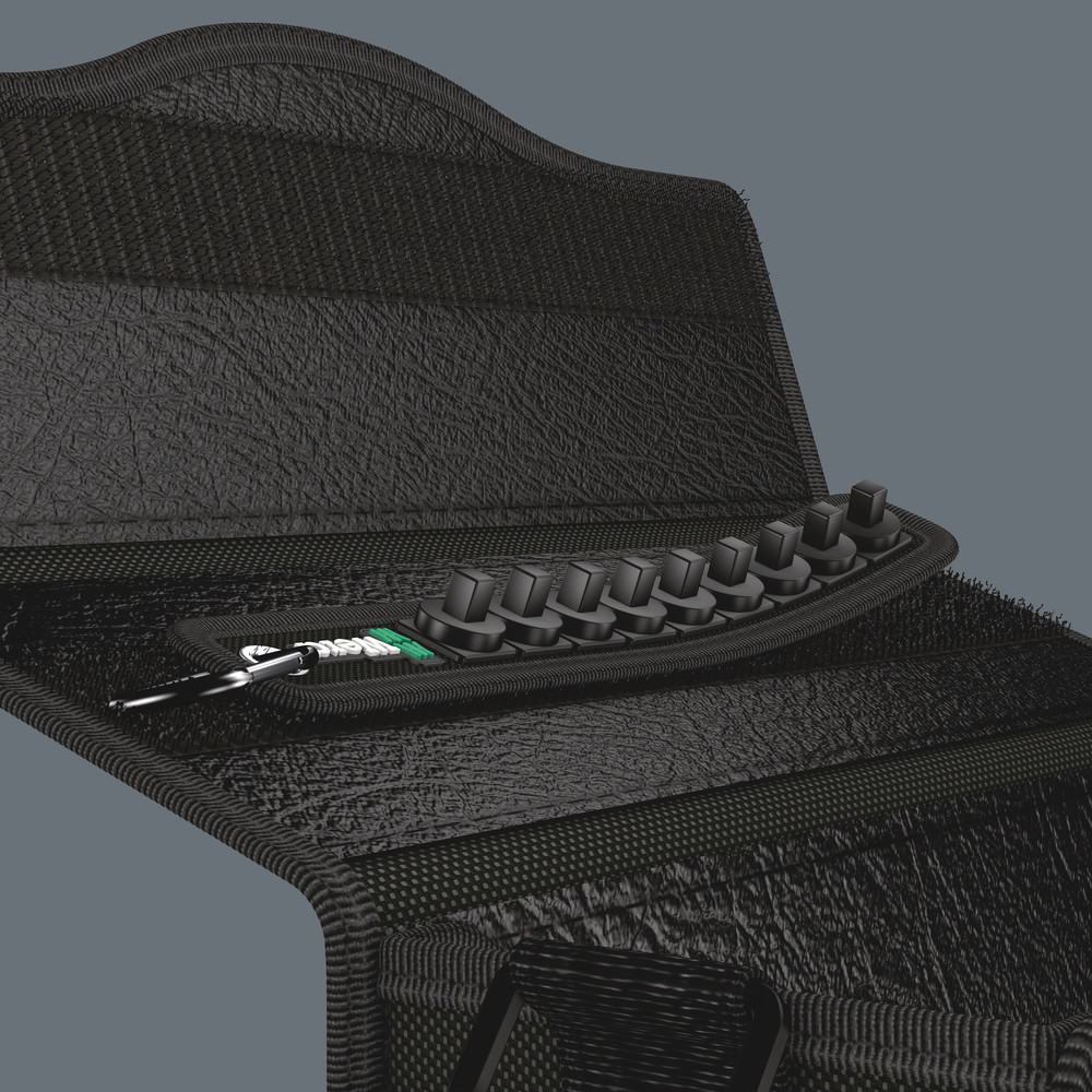 Sangle textile porte-outils, pour 9 outils, sans garniture Belt A 9 outils sans garniture WERA - 05003891001