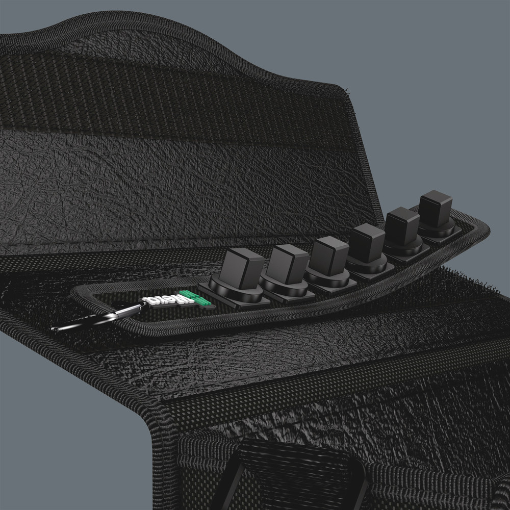 Sangle textile porte-outils, pour 6 outils, sans garniture Belt C 6 outils sans garniture WERA - 05003892001