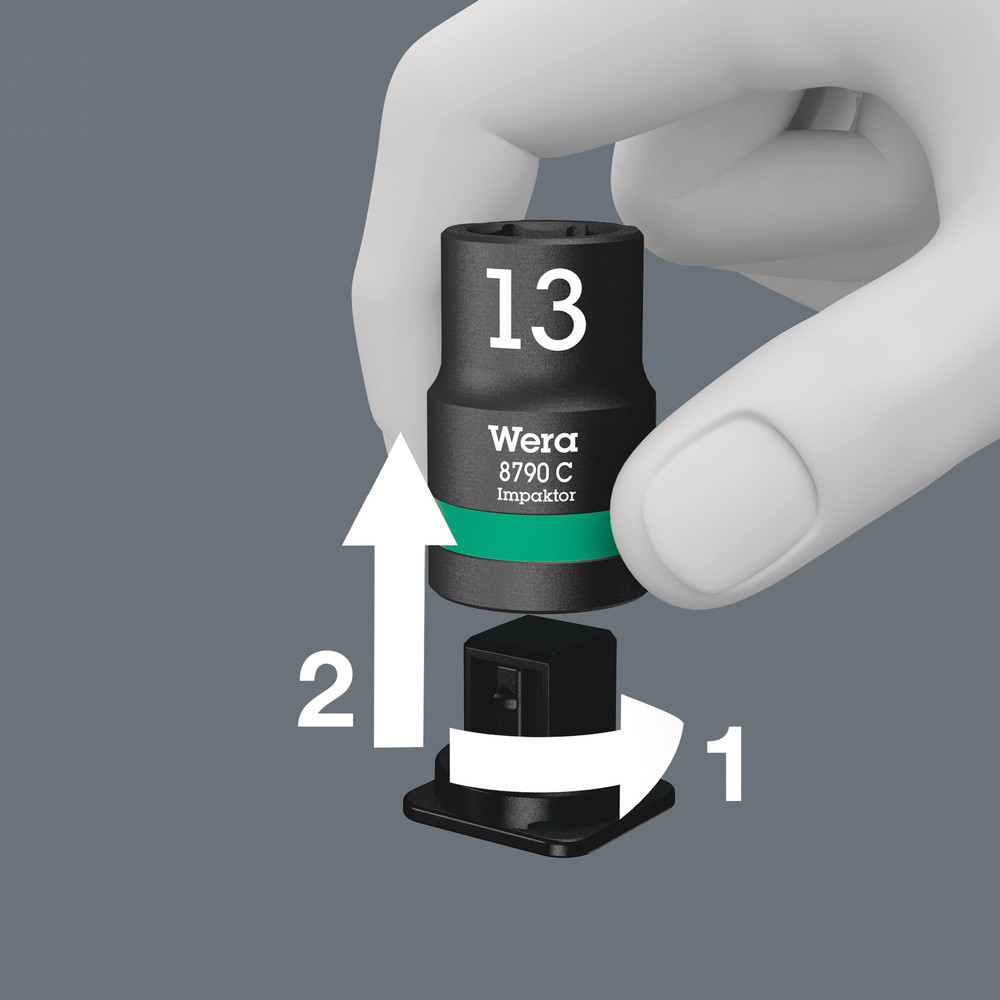 Belt C Impaktor (sangle textile porte-outils), pour 9 outils, sans garniture Belt C 9 outils sans garniture WERA - 05003893001