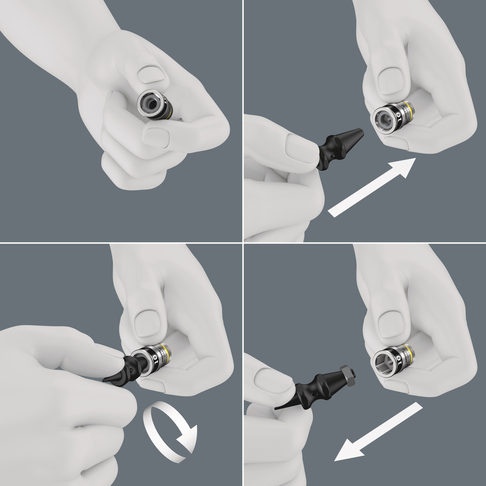 Belt B 1 Jeu de douilles Zyklop 3/8