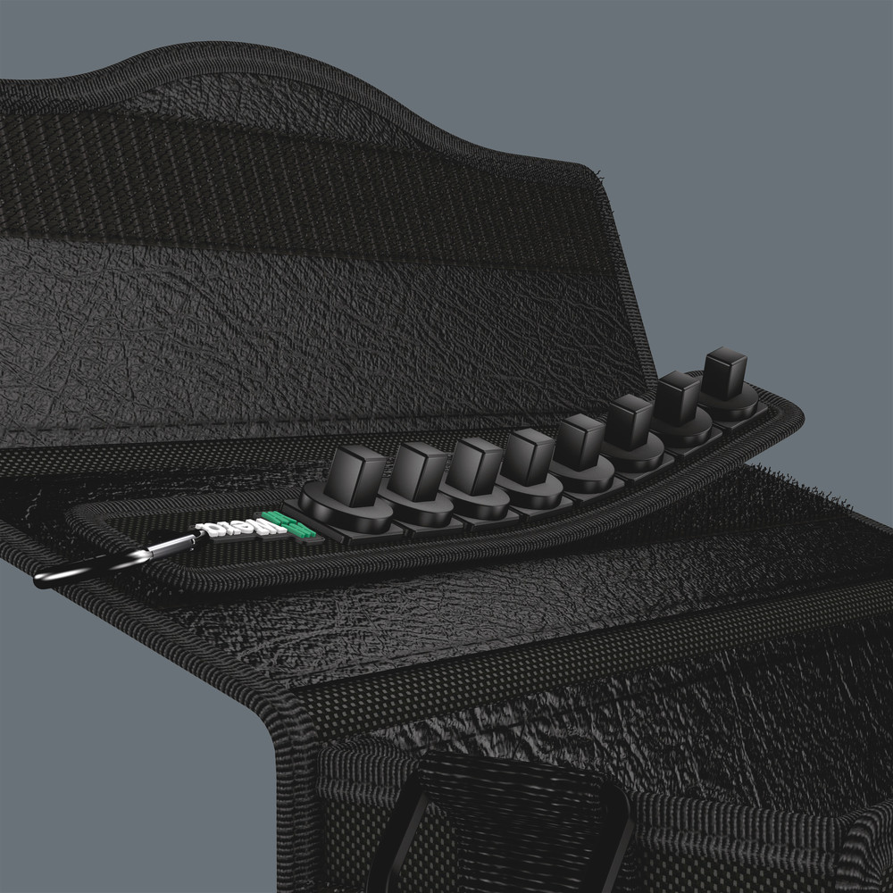 Sangle textile porte-outils, pour 8 outils, sans garniture Belt B 8 outils sans garniture WERA - 05003980001