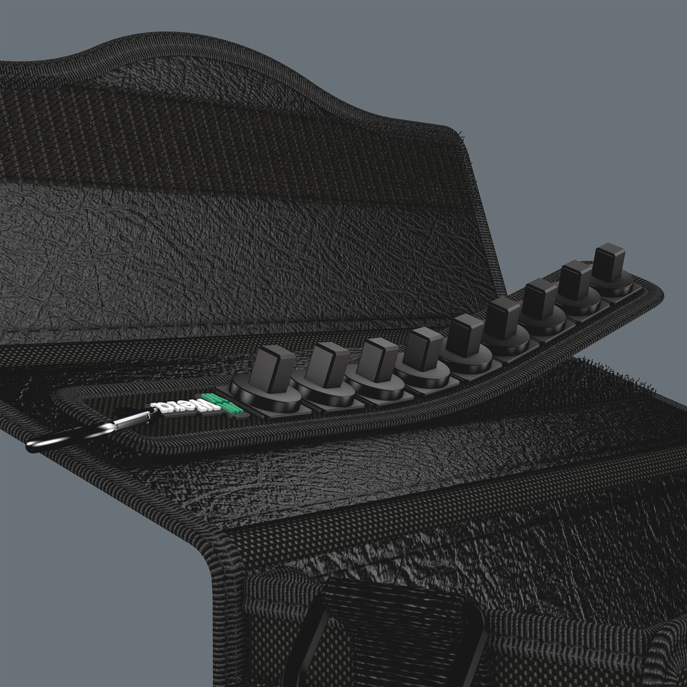 Sangle textile porte-outils, pour 9 outils, sans garniture Belt B 9 outils sans garniture WERA - 05003981001