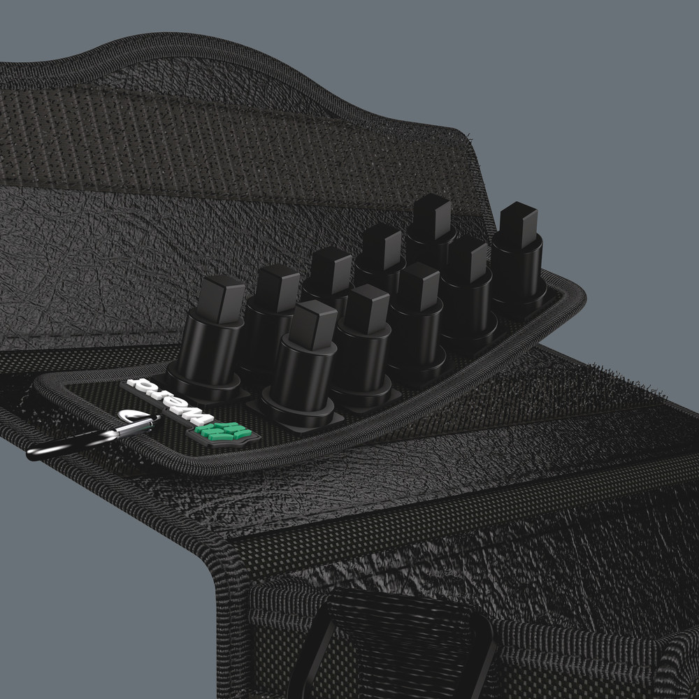 Sangle textile porte-outils pour 10 outils, sans garniture WERA - 05003982001