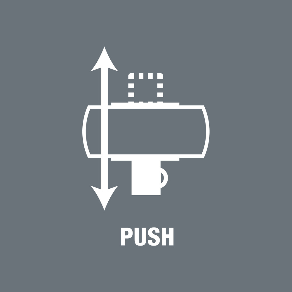 Jeu cliquet Metal avec carré mâle traversant, à carré 1/4