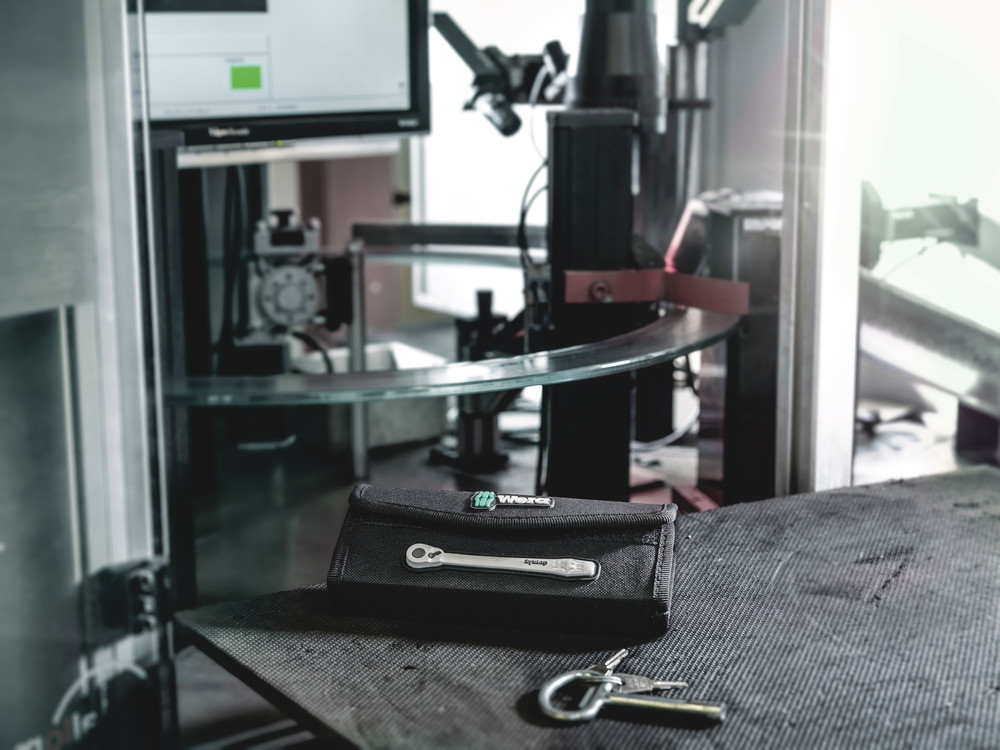 Jeu cliquet Metal avec levier d'inversion, à carré 1/4