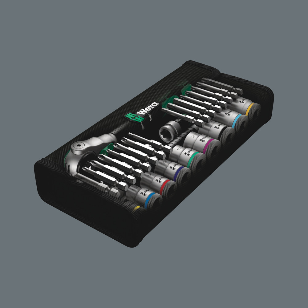 Jeu cliquet Zyklop Speed, à carré 3/8