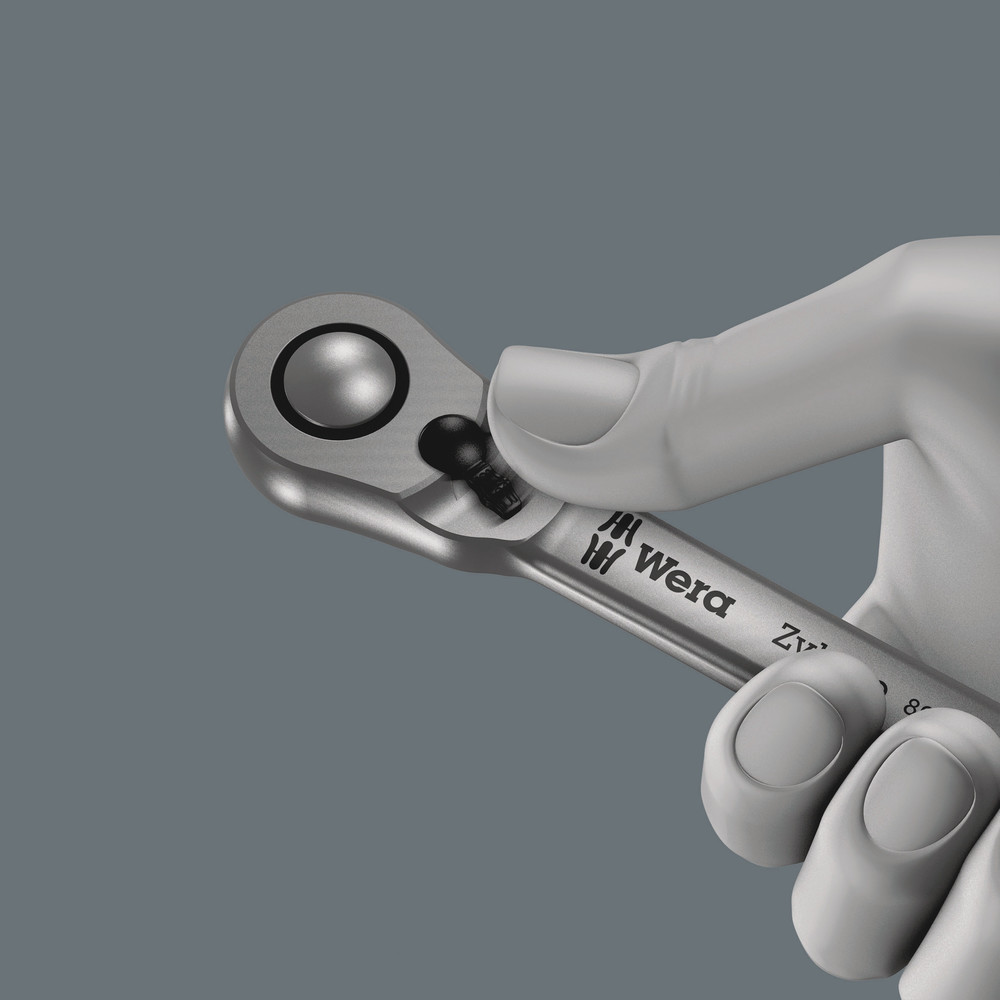 Jeu cliquet Metal avec levier d'inversion, à carré 1/2