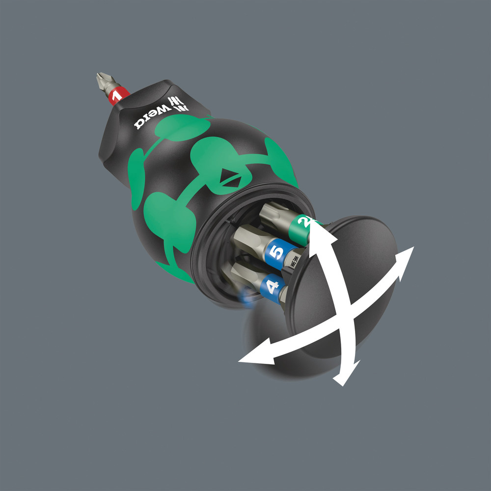 Tournevis porte-embouts, acier inoxydable Bicycle Set 11 Wera - 05004179001