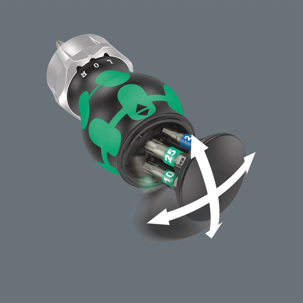 Tournevis porte-embouts, acier inoxydable Bicycle Set 5 Wera - 05004185001