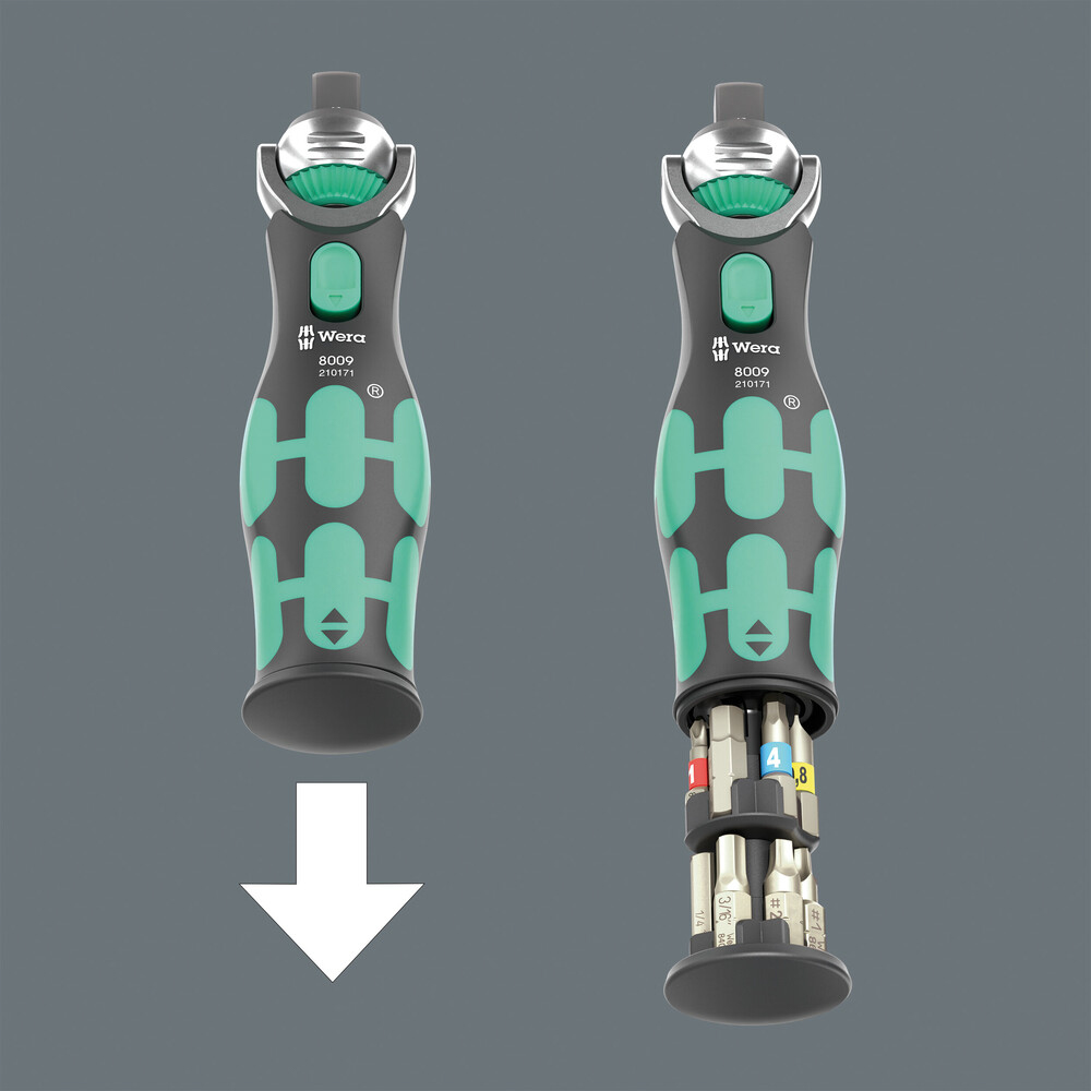 Jeu de cliquet Zyklop Pocket 8009 Zyklop Pocket Set 4 Wera - 05004285001