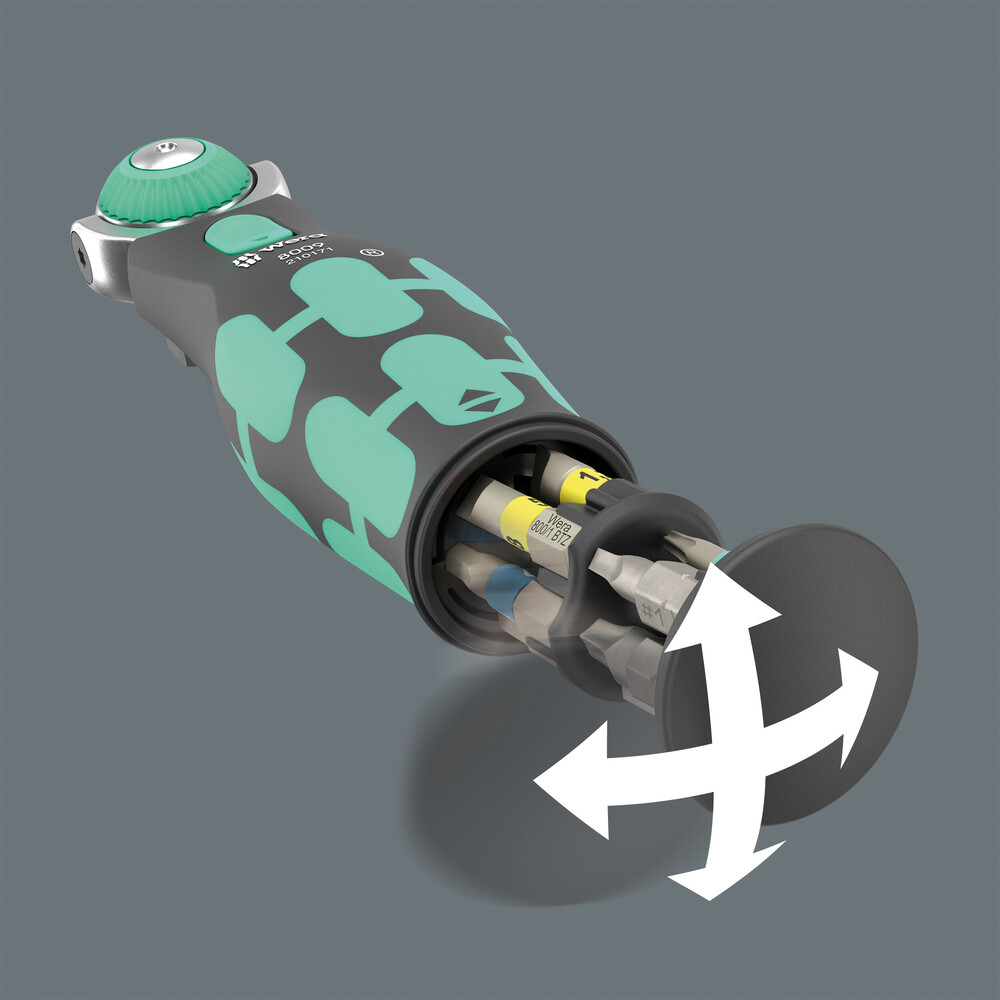 Jeu de cliquet Zyklop Pocket 8009 Zyklop Pocket Set 4 Wera - 05004285001