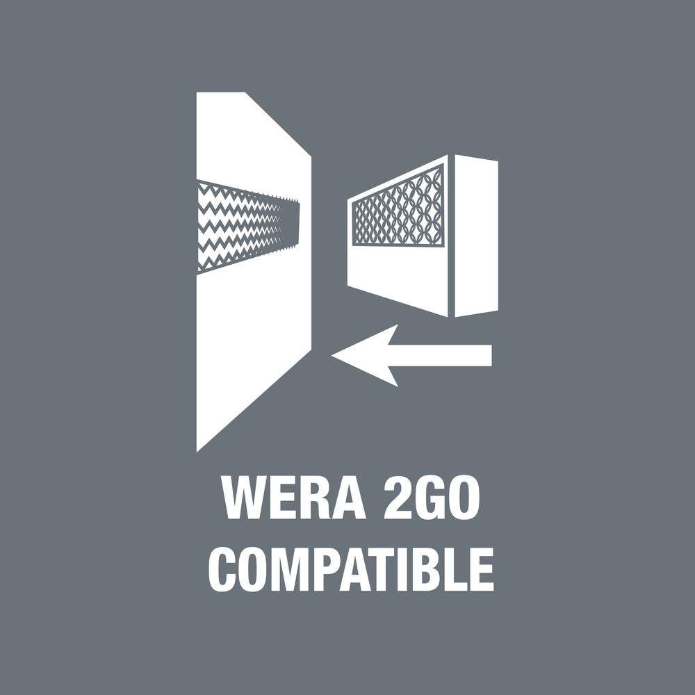 Dispositif porte-outils Wera 2go 1 Wera 2go 1 WERA - 05004350001