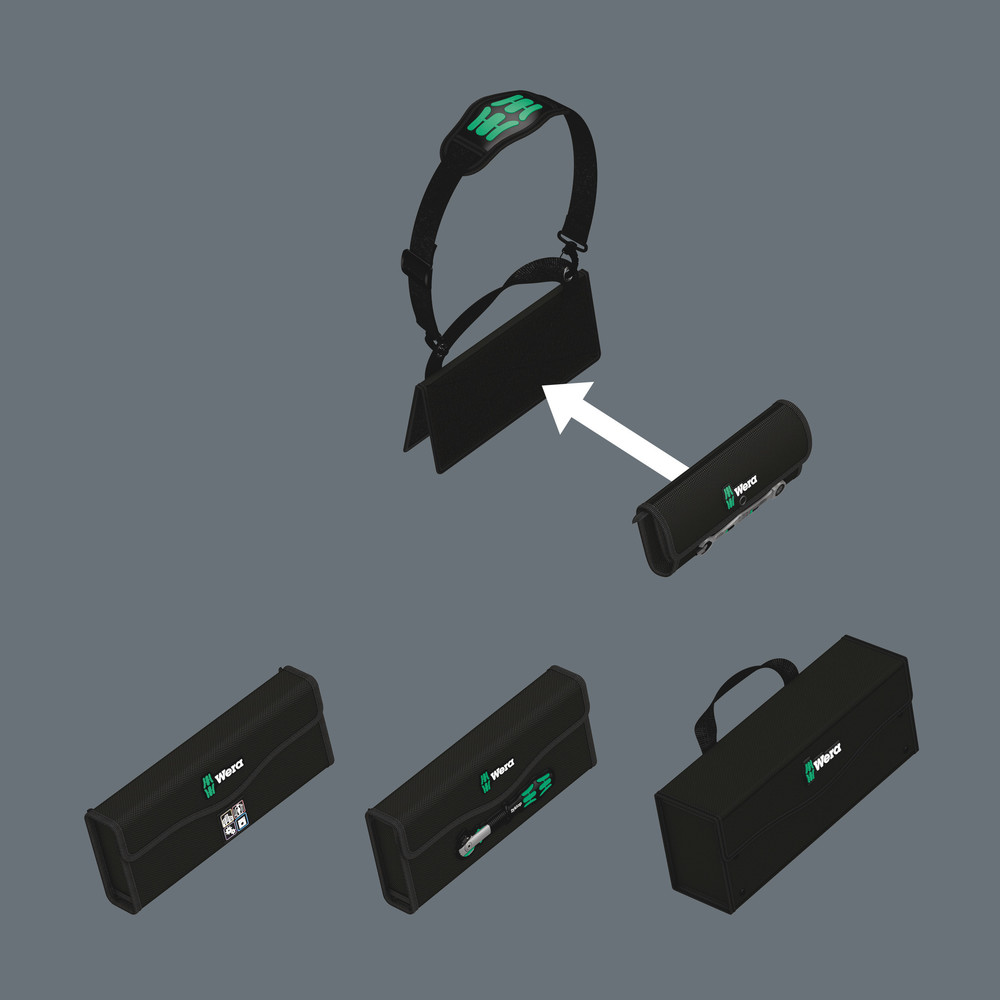 Dispositif porte-outils Wera 2go 5 Wera 2go 5 WERA - 05004354001