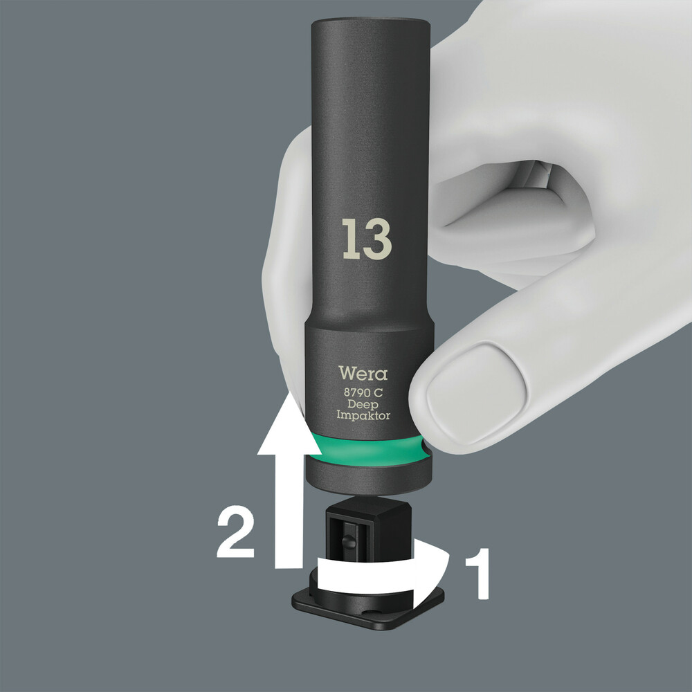 Douilles Impaktor à emmanchement 8790 C Impaktor Deep Set 1 Wera - 05004841001