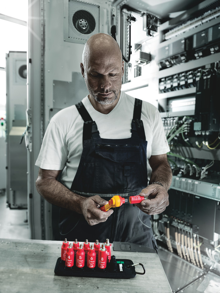 Jeu de douille-embouts / vis à six pans creux 3/8